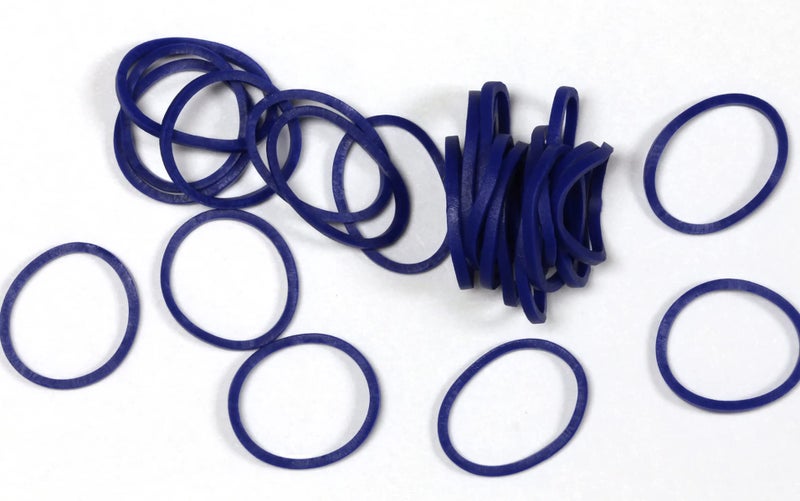 Rainbow Loom Solid Bands-Navy Blue - Image 2